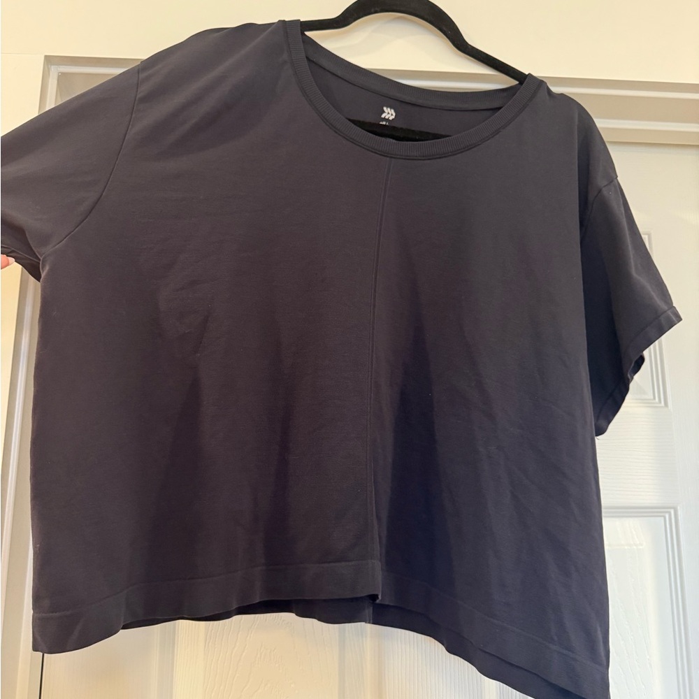 All in Motion Charcoal Short Sleeve Athletic Tee